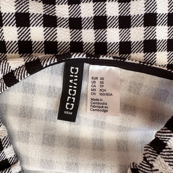 EUC Mini checkered dress - Picture 3 of 3